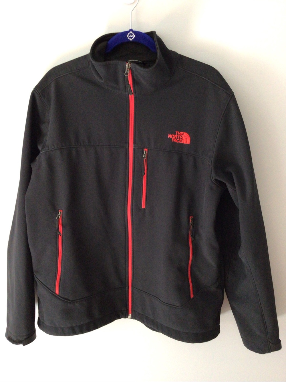 North Face Apex Bionic Jacket Zip Fleece Lined Jacket L